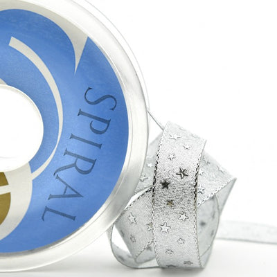 Cinta fantasía estrellas metalizada