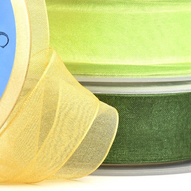 Cinta organdí ancha (38mm y 64mm)