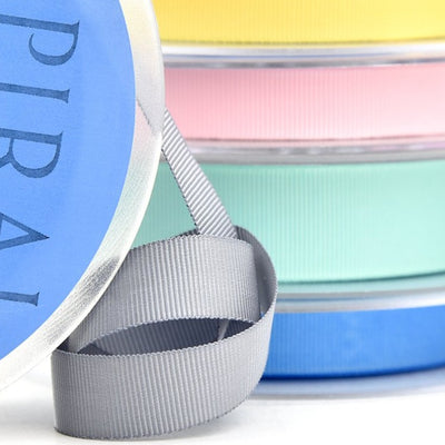 Cinta otomán/grosgrain estrecha pieza 25 MTRS (10mm, 15mm y 25mm)