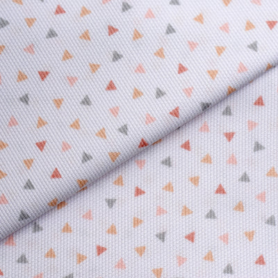 Tela piqué estampado geométrico OEKO-TEX (CM)