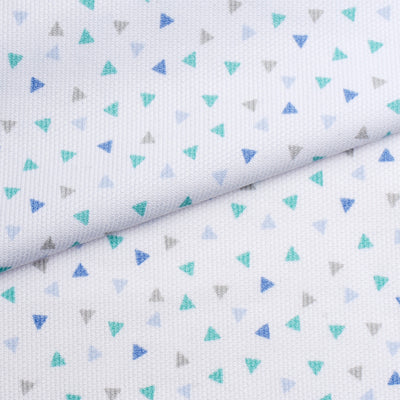 Tela piqué estampado geométrico OEKO-TEX (CM)