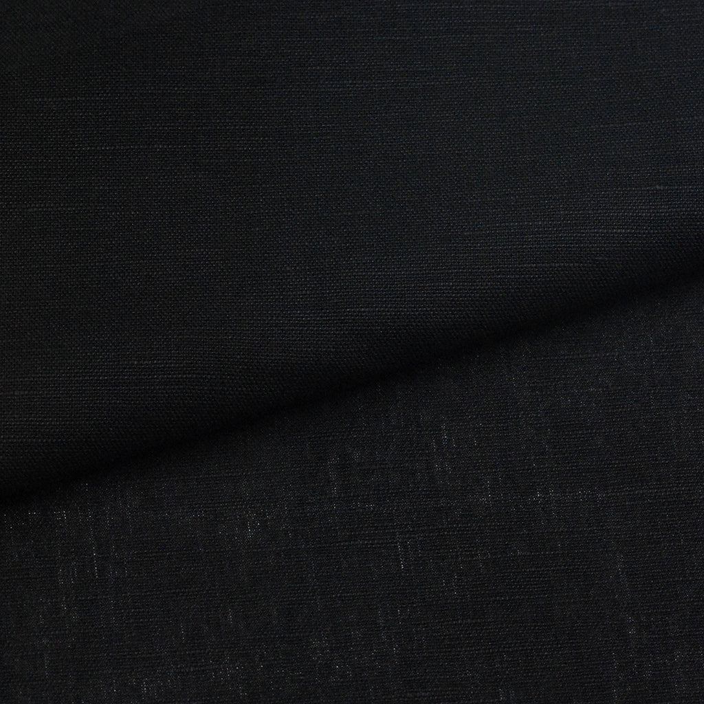 Tela lino / algodón negro (CM)