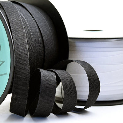 Cinta algodón 100% rollo 100m