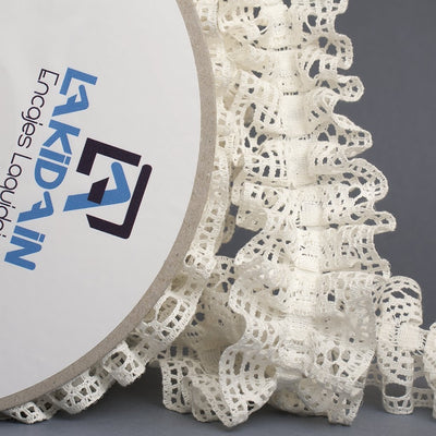 Entredós bolillo plisado 5017-PLI