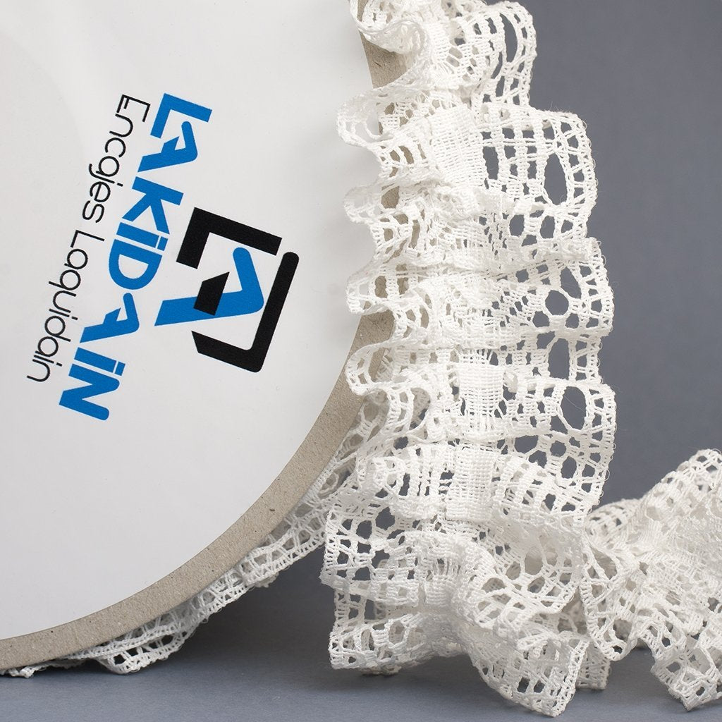 Entredós bolillo plisado 5017-PLI