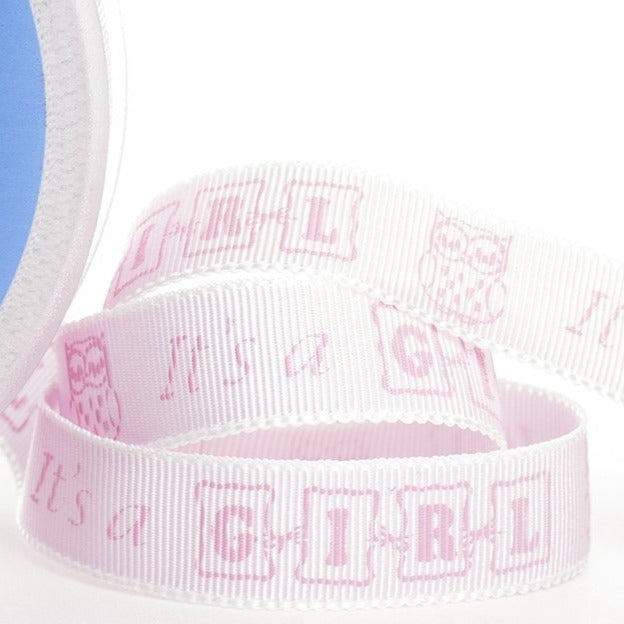 Cinta Fantasía Estampada "It's a girl" 35114