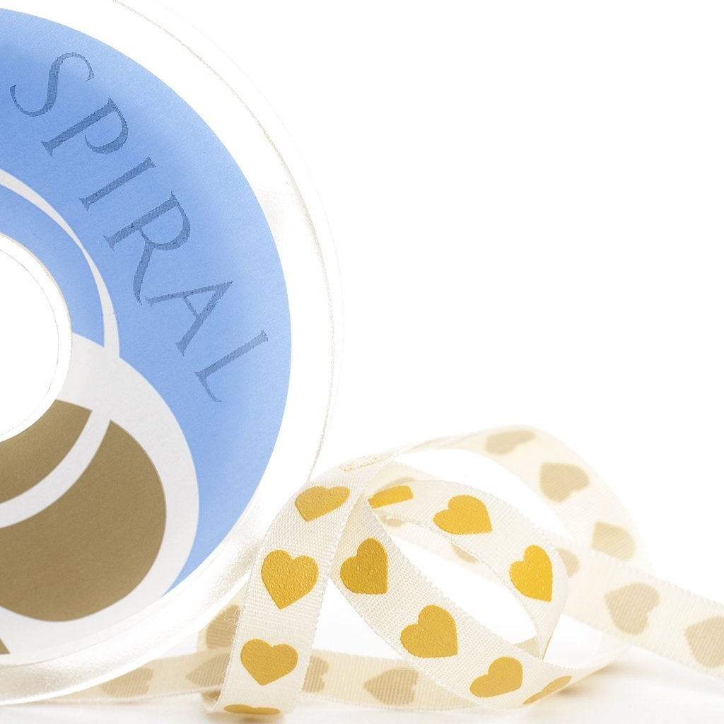 Cinta Fantasía Estampada Corazones 35126