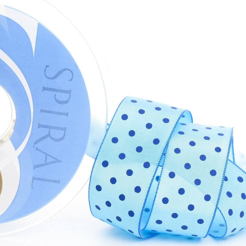 Cinta Fantasía estampada topos 25314