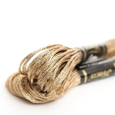 Mouliné Especial Finca 100% algodón colores metalizados 00014