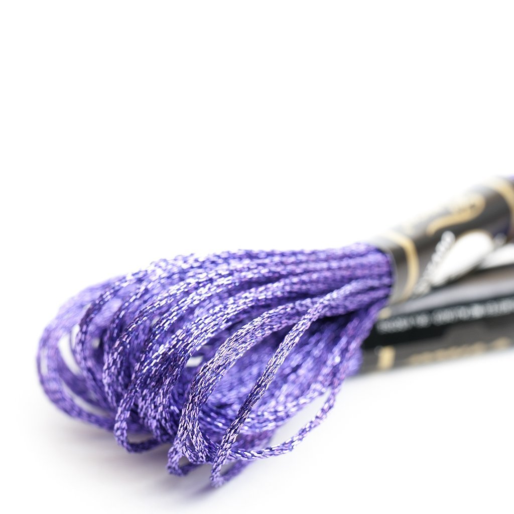 Mouliné Especial Finca 100% algodón colores metalizados 00014