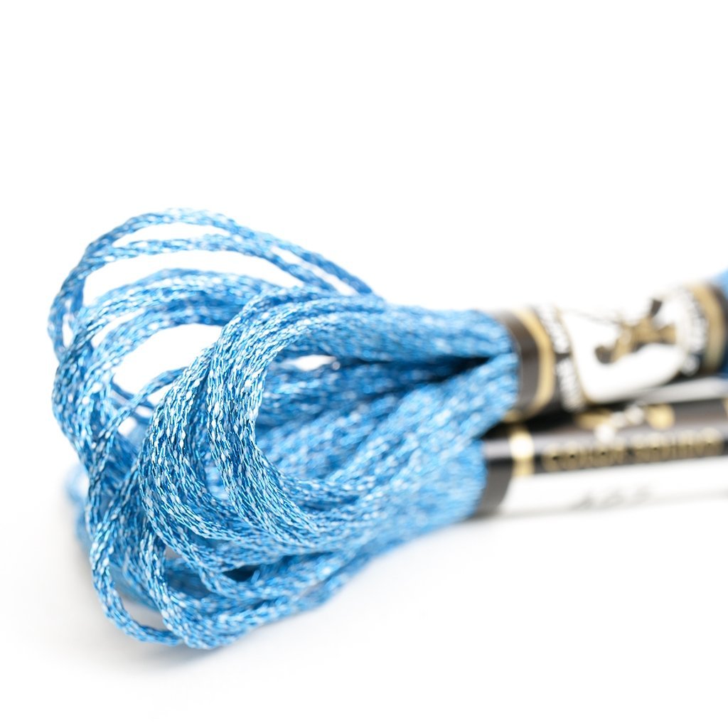 Mouliné Especial Finca 100% algodón colores metalizados 00014