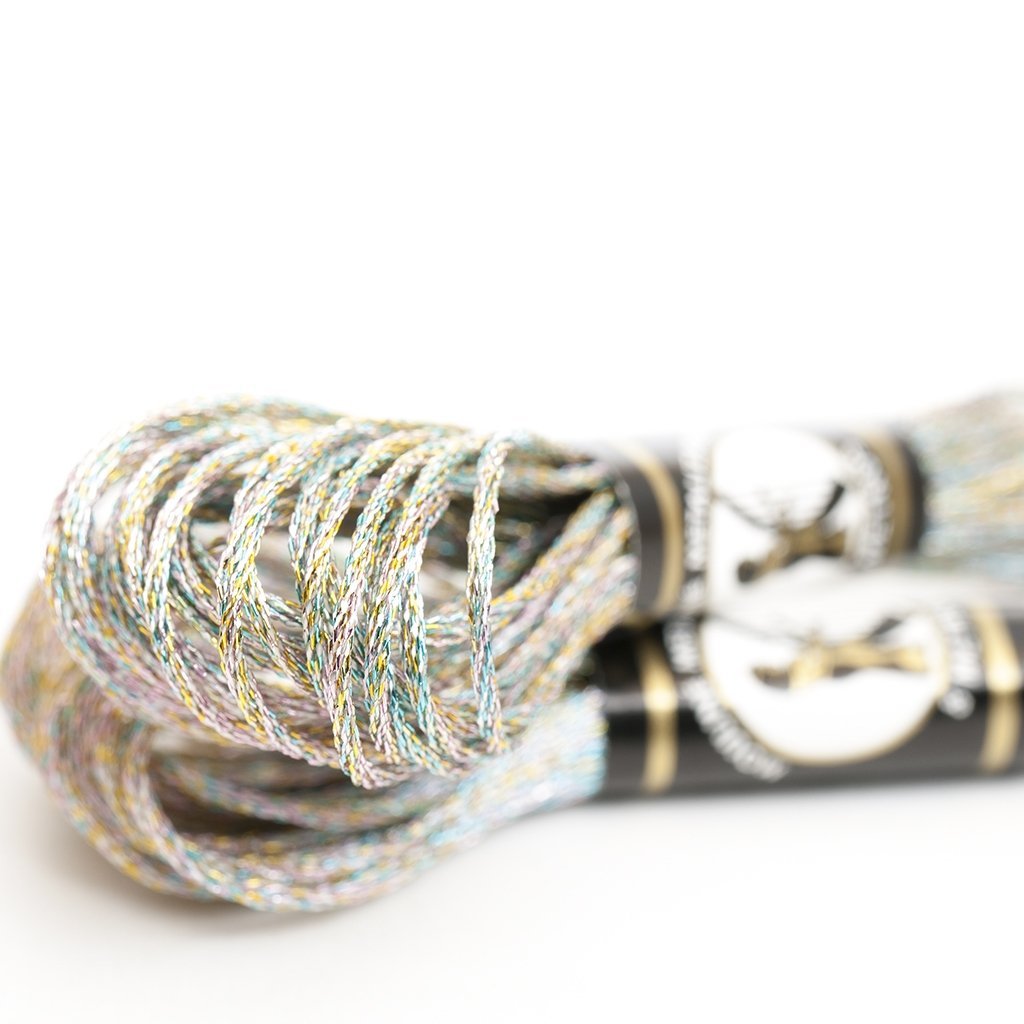 Mouliné Especial Finca 100% algodón colores metalizados 00014