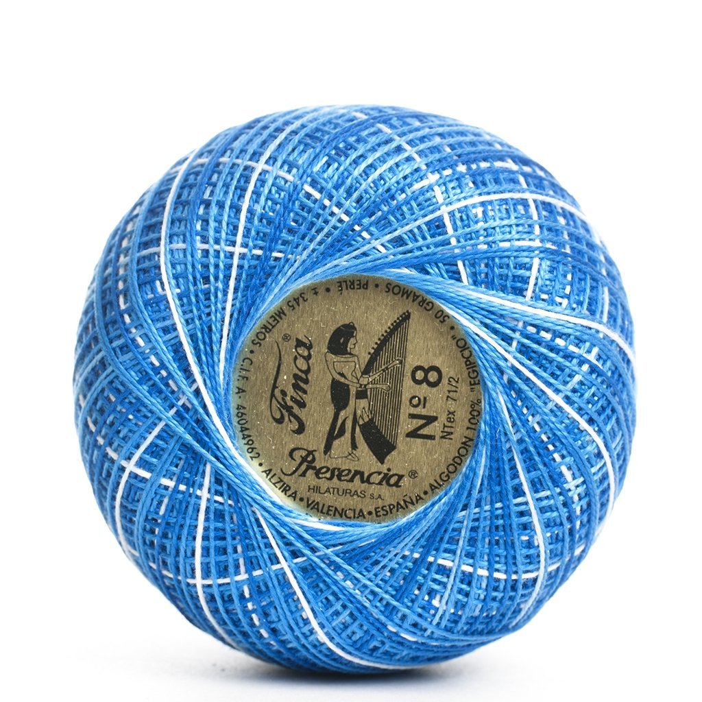 Perlé finca 100% algodón egipcio colores matizados 00825