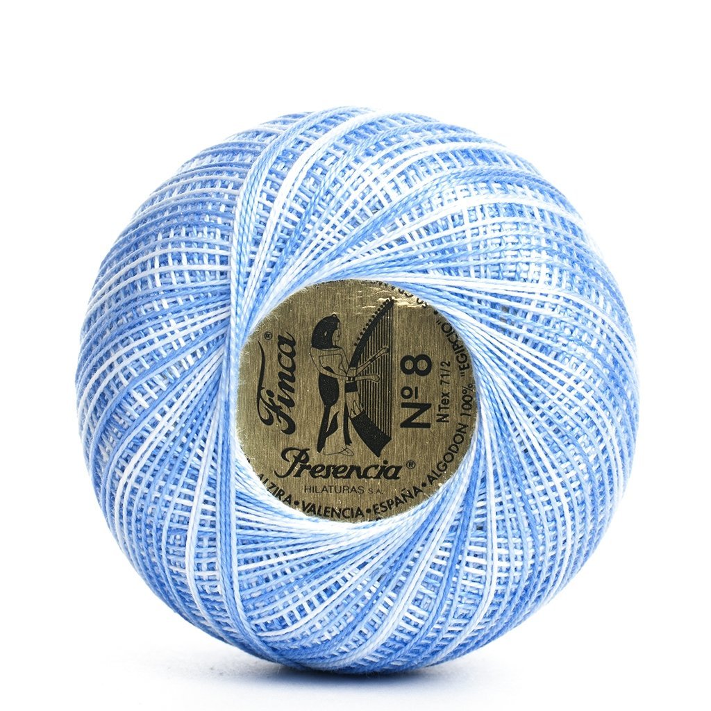 Perlé finca 100% algodón egipcio colores matizados 00825