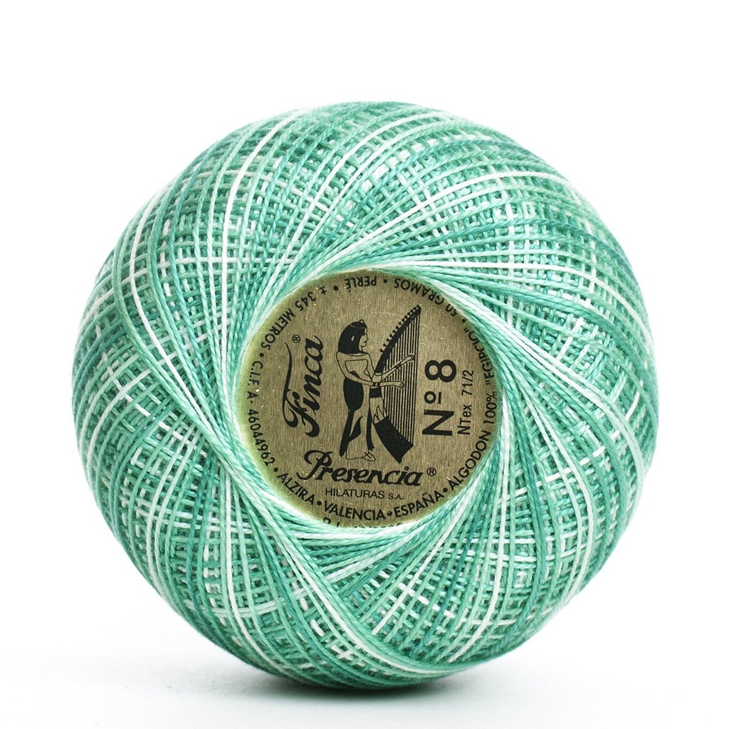 Perlé finca 100% algodón egipcio colores matizados 00825