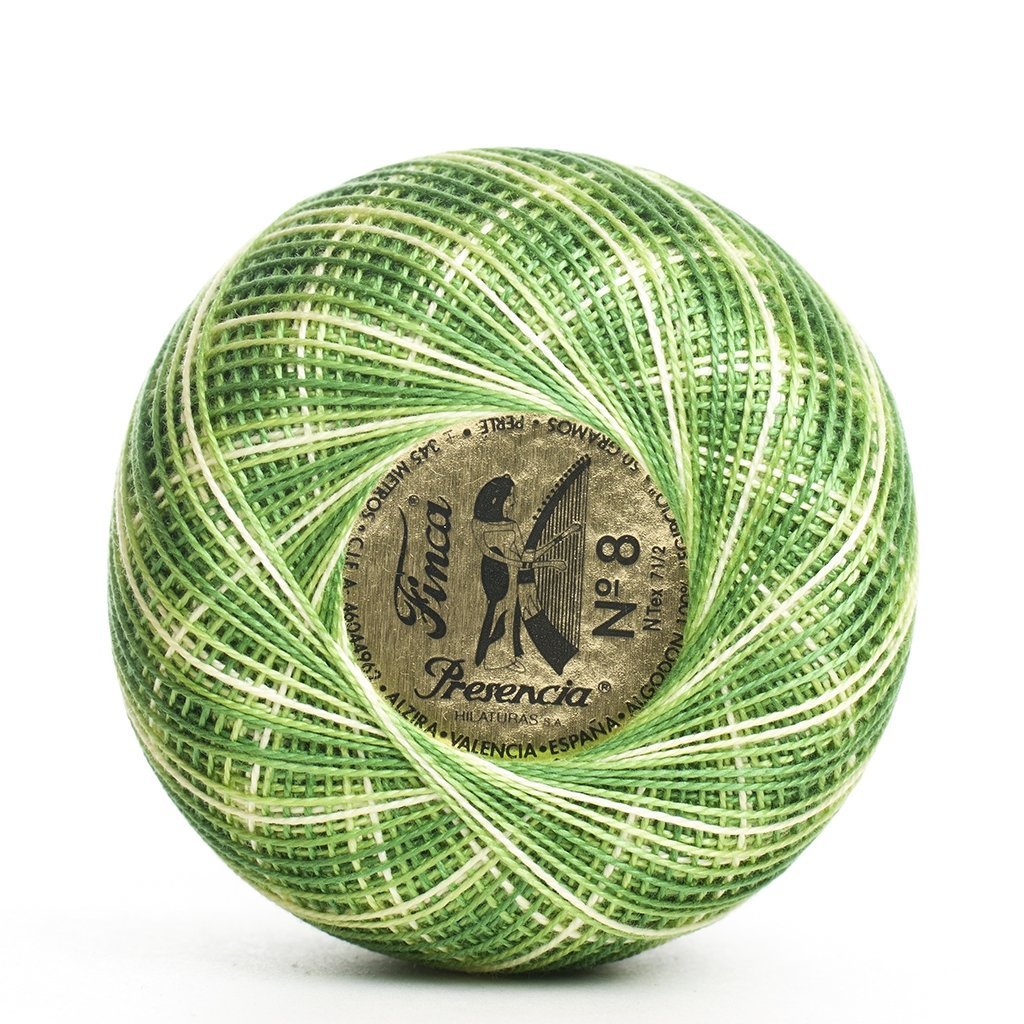 Perlé finca 100% algodón egipcio colores matizados 00825