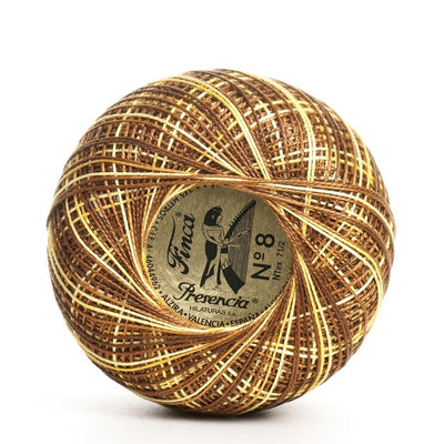 Perlé finca 100% algodón egipcio colores matizados 00825