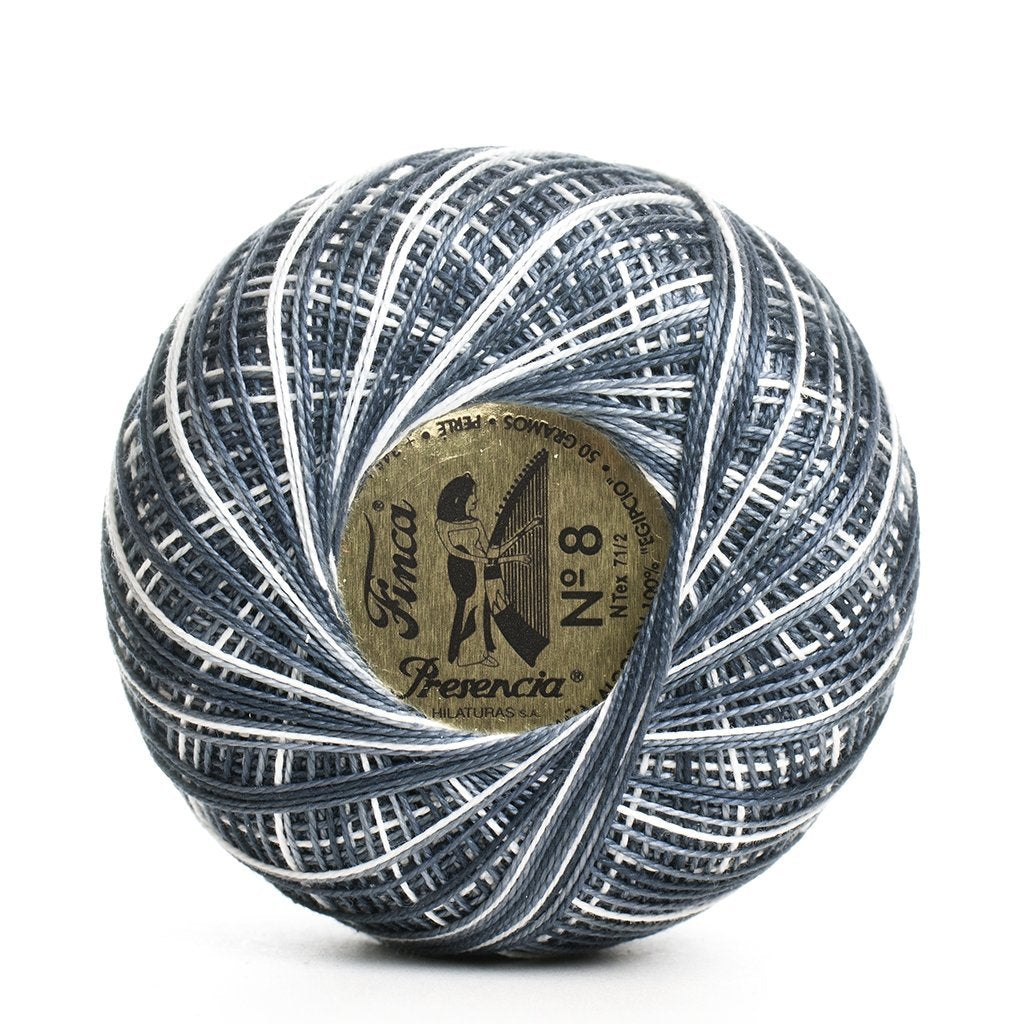 Perlé finca 100% algodón egipcio colores matizados 00825