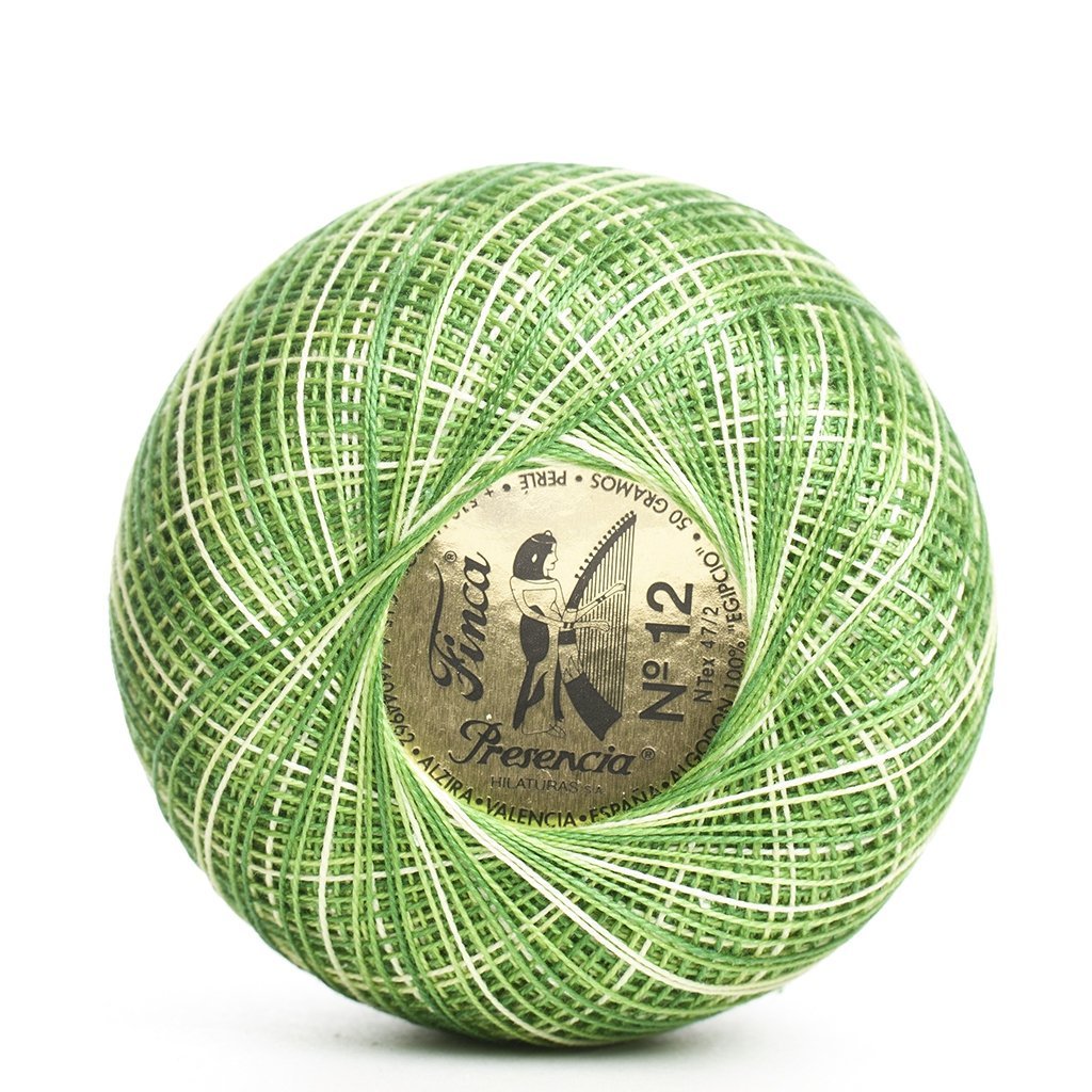 Perlé finca 100% algodón egipcio colores matizados 00825