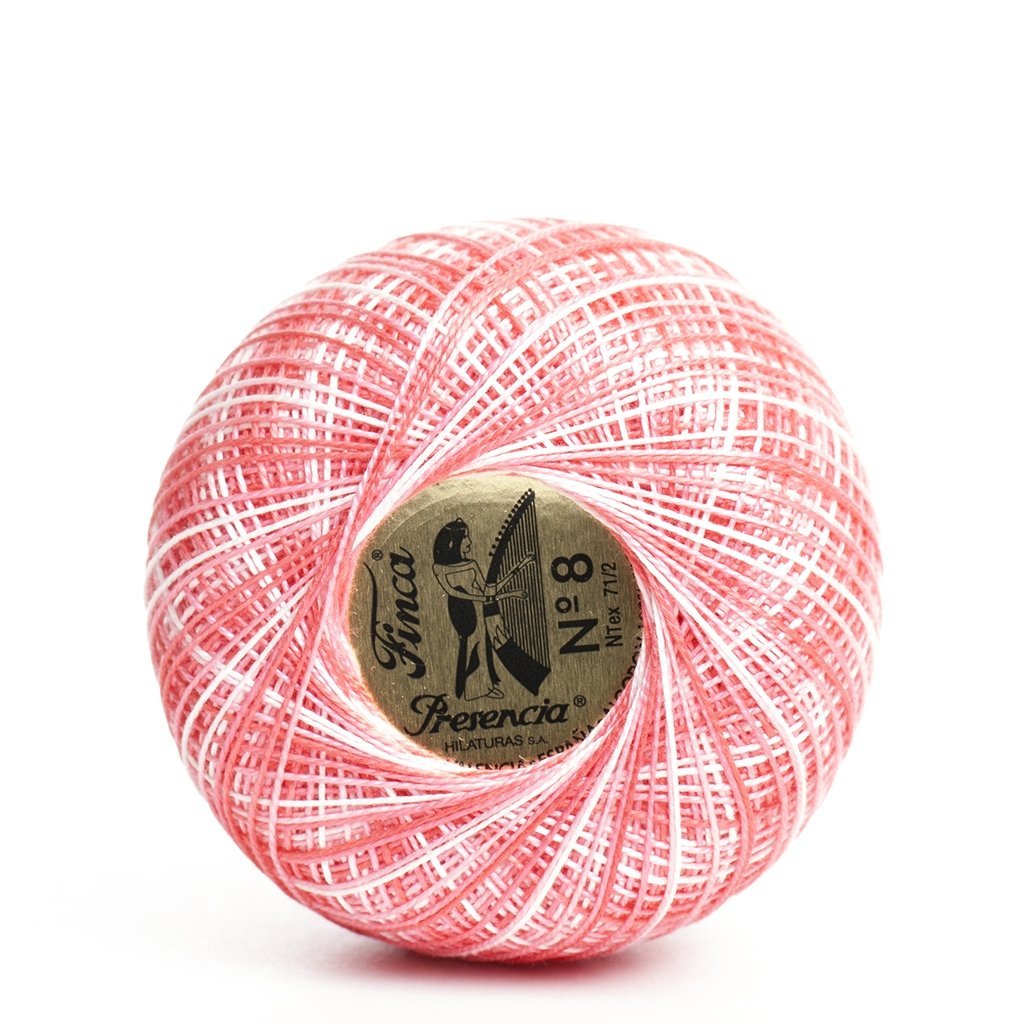 Perlé finca 100% algodón egipcio colores matizados 00825