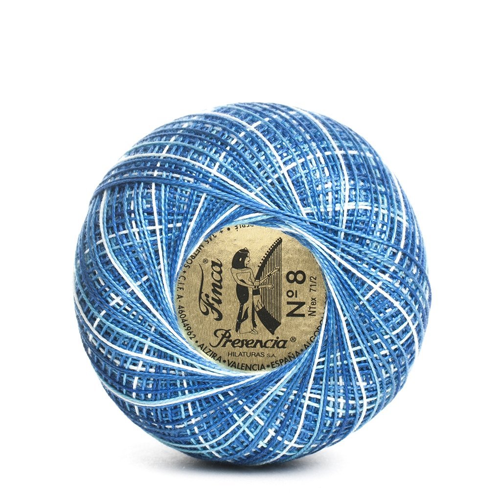 Perlé finca 100% algodón egipcio colores matizados 00825