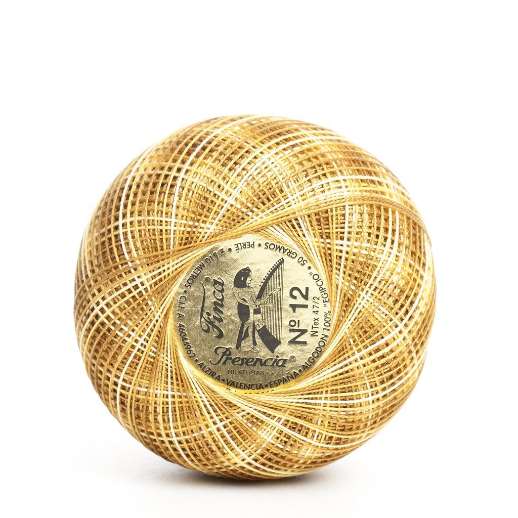 Perlé finca 100% algodón egipcio colores matizados 00825