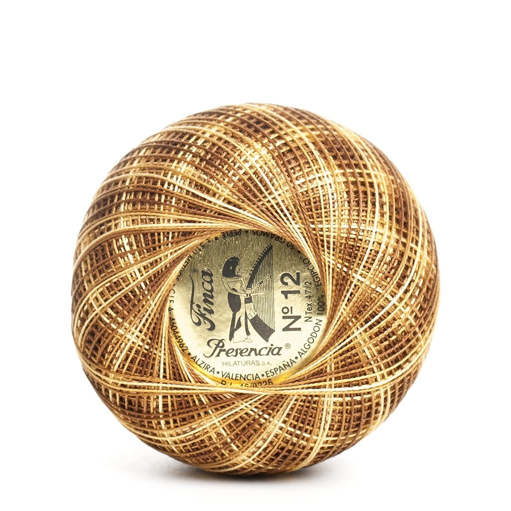 Perlé finca 100% algodón egipcio colores matizados 00825