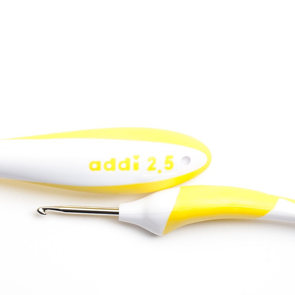 Agujas Addi de ganchillo con aluminio y mango ergonómico 140-7