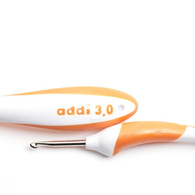 Agujas Addi de ganchillo con aluminio y mango ergonómico 140-7