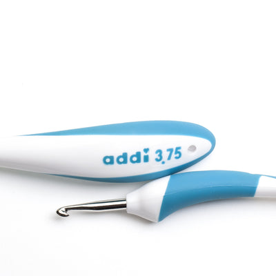 Agujas Addi de ganchillo con aluminio y mango ergonómico 140-7