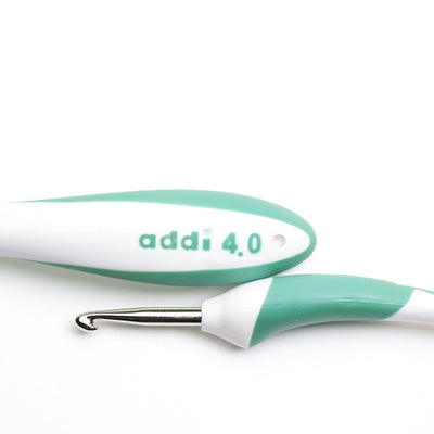 Agujas Addi de ganchillo con aluminio y mango ergonómico 140-7