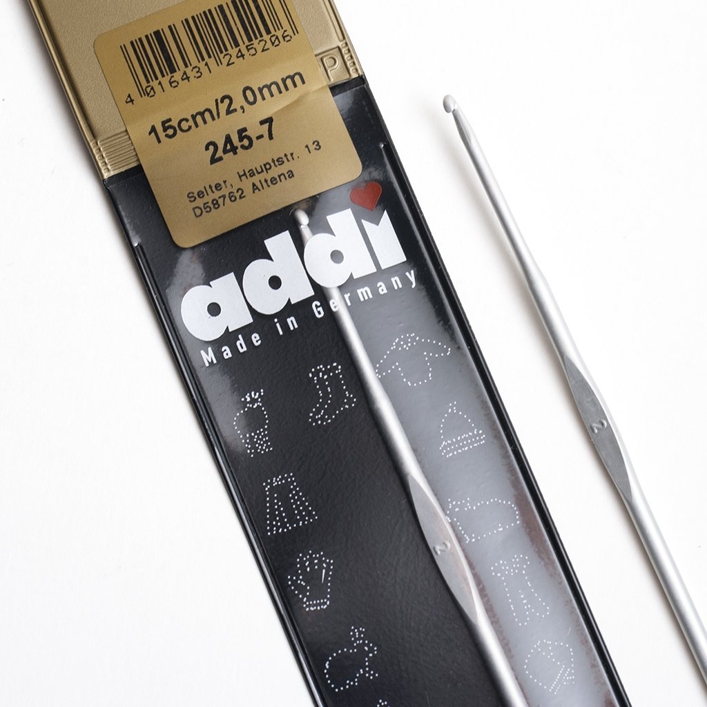 Agujas Addi para ganchillo de aluminio 245-7