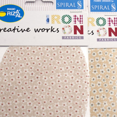 Termoadhesivo estampado florecitas 06538CO