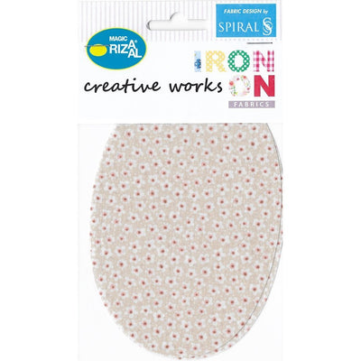 Termoadhesivo estampado florecitas 06538CO