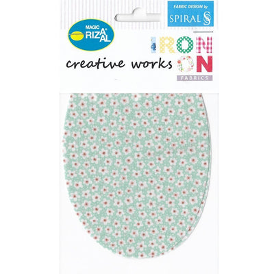 Termoadhesivo estampado florecitas 06538CO