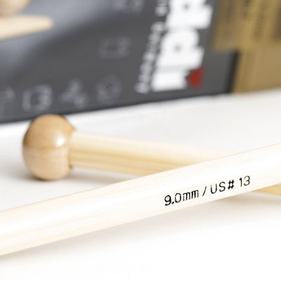 Agujas Addi de media (de una punta) de bambú 500-7