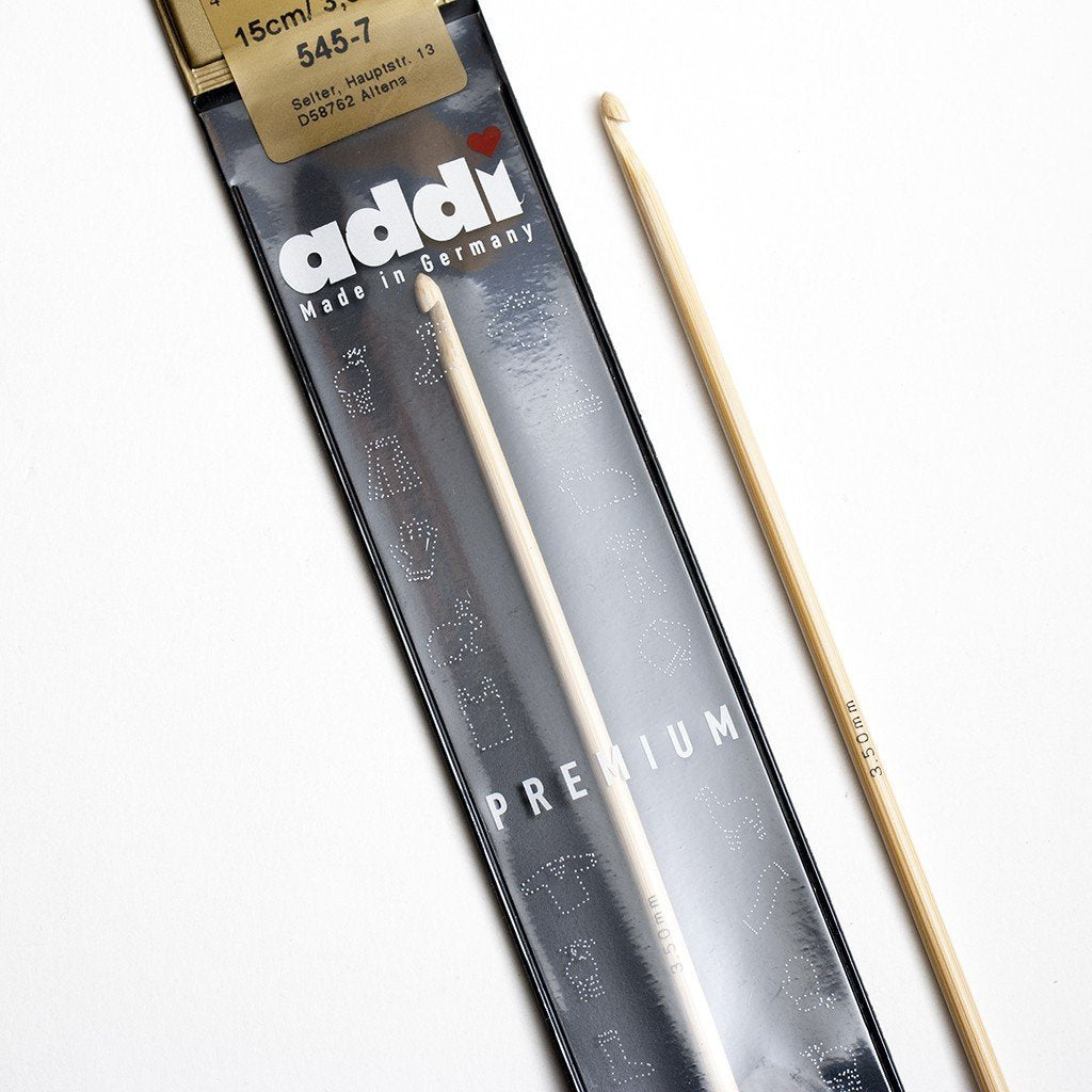 Agujas Addi para ganchillo de bambú 545-7