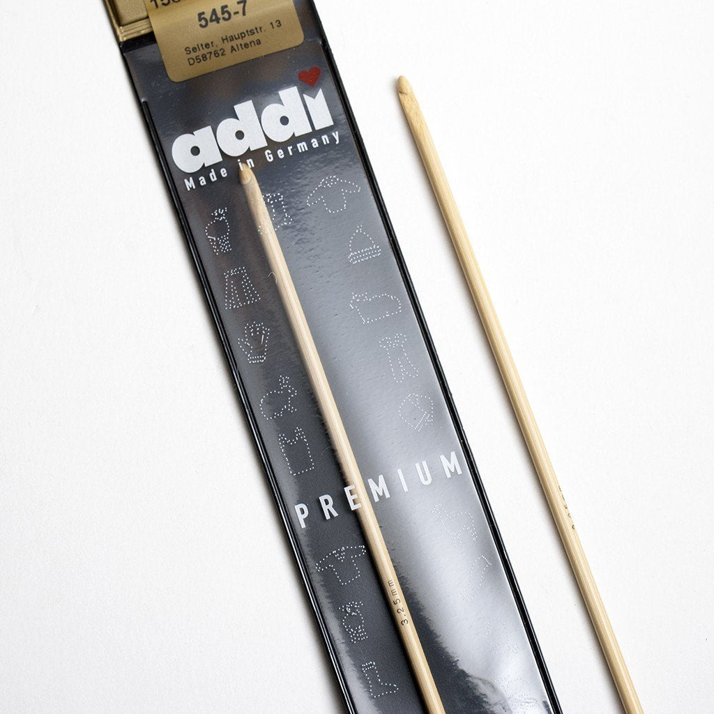 Agujas Addi para ganchillo de bambú 545-7