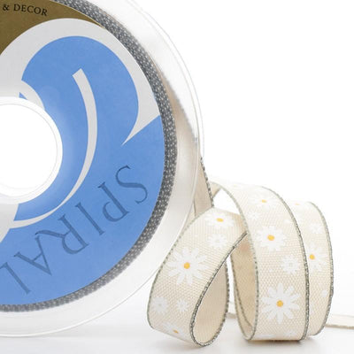 Cinta fantasía margaritas