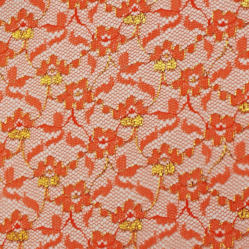 Blonda metalizada aprestada