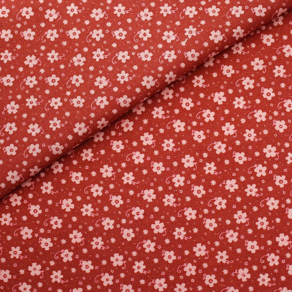 Tela estampada flores primavera