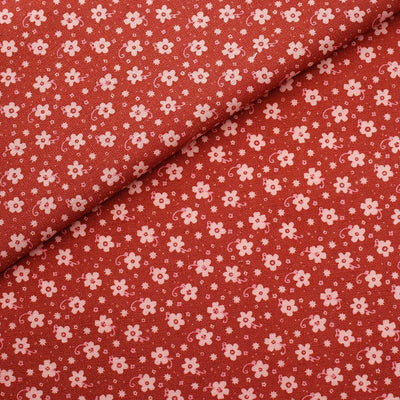 Tela estampada flores primavera