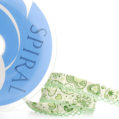 Biés puntilla corazones corazones