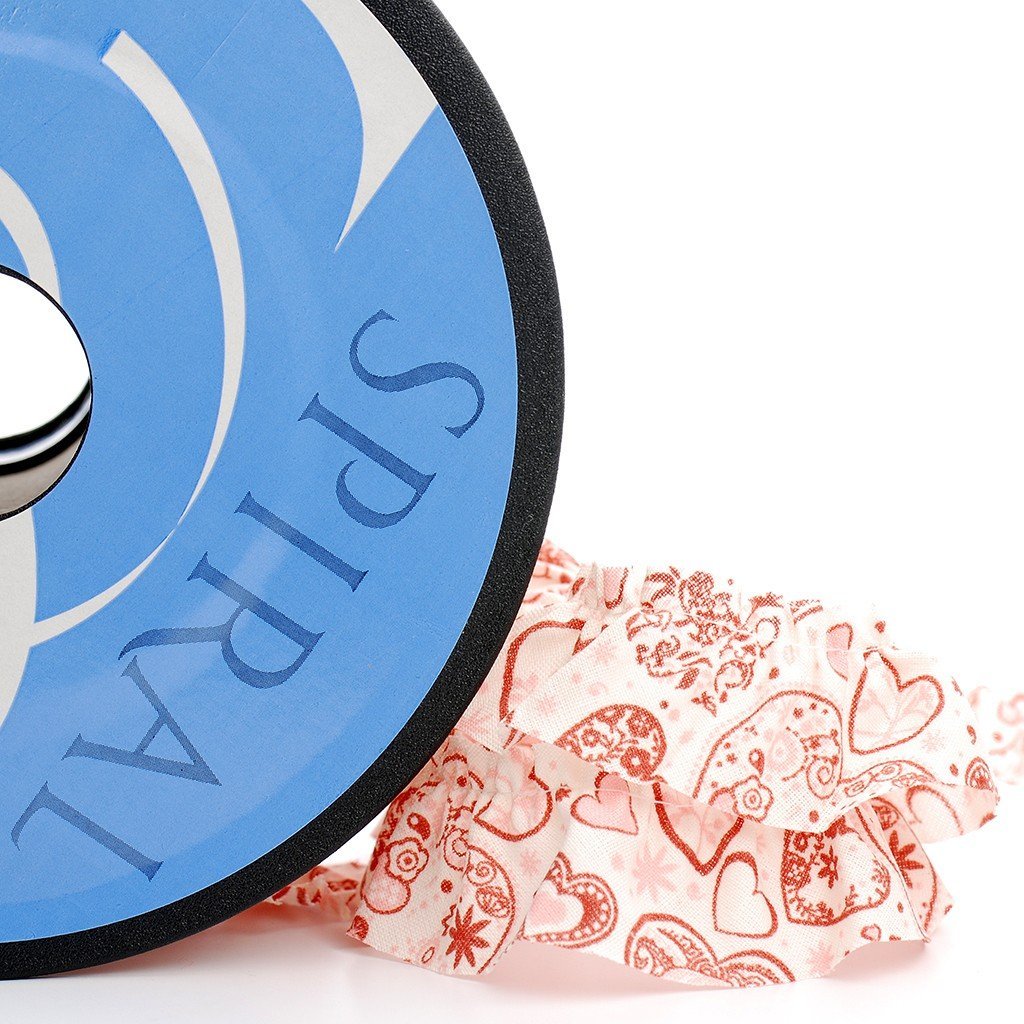 Cinta fruncida corazones corazones