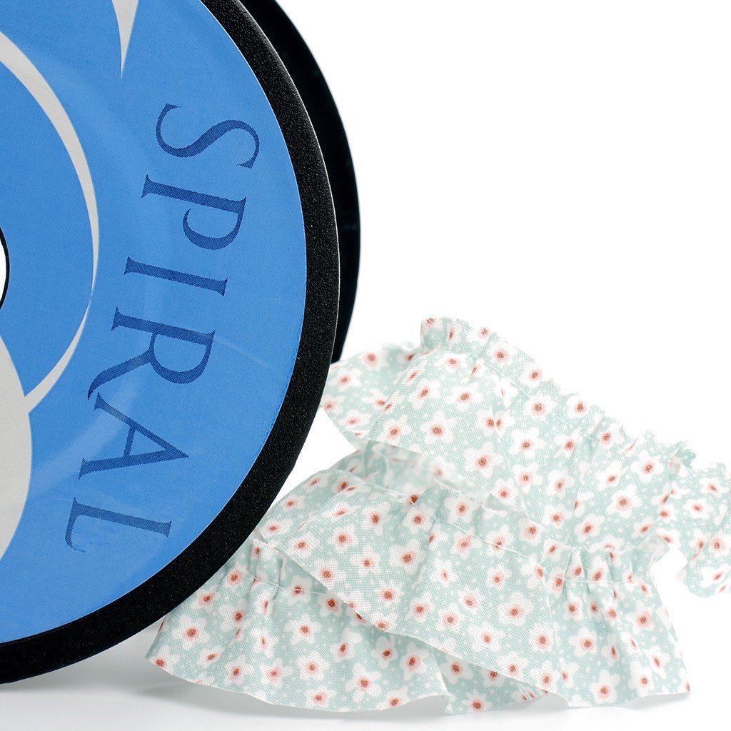 Cinta fruncida mini flores