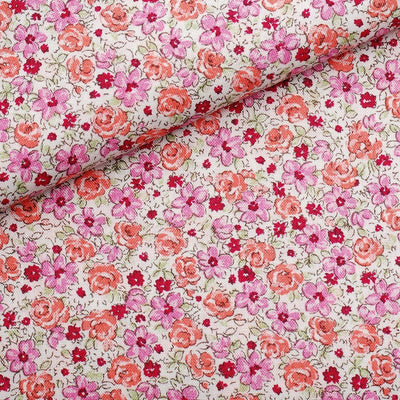 Tela estampada flores liberty