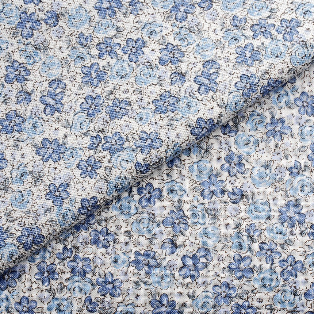 Tela estampada flores liberty