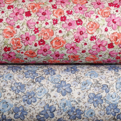 Tela estampada flores liberty