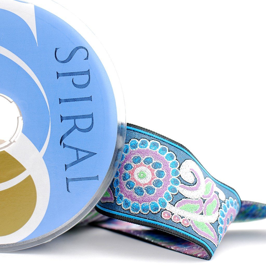 Cubrecosturas flor modernista