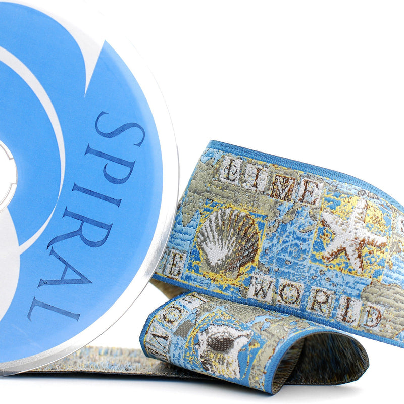 Cinta jacquard oceano